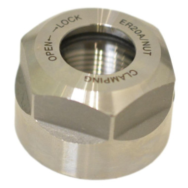 Nakrętka Zaciskowa precyzyjna do tulejek ER20 A 0,2um HRC52 M25x1,5 CNC